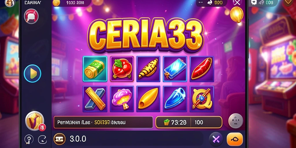 Tampilan gameplay slot yang menarik dan penuh warna.