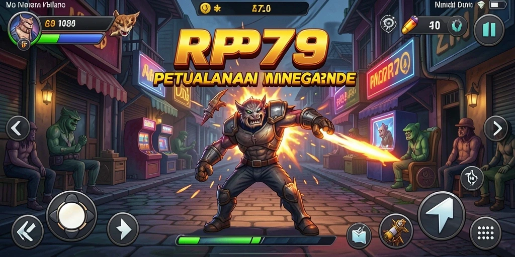Tampilan gameplay menegangkan dan seru dari RP79 saat pemain beraksi.