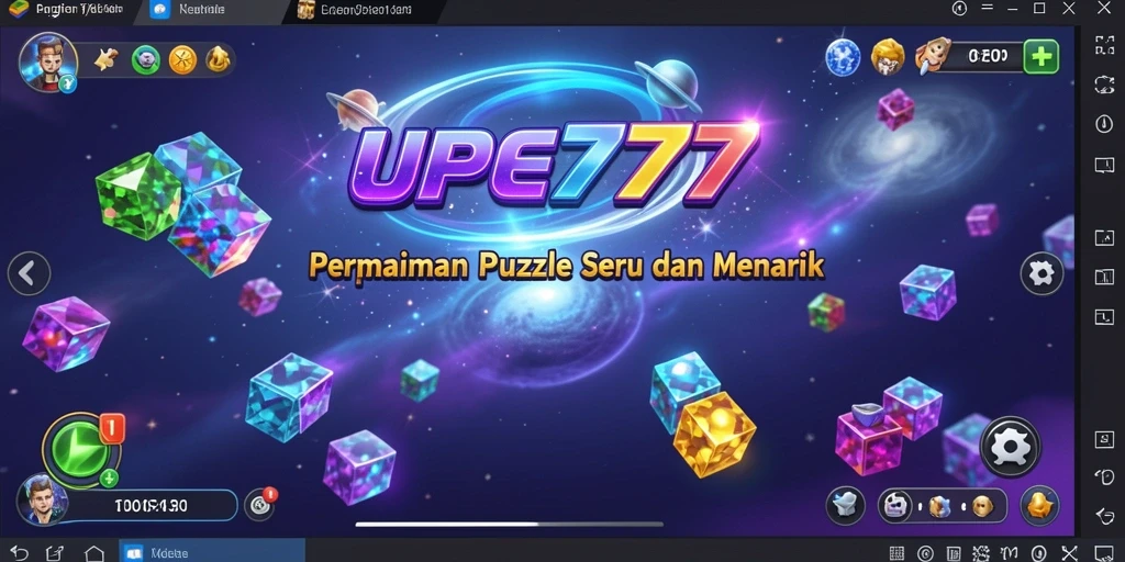 Gameplay UFO777 yang menantang dalam format puzzle.